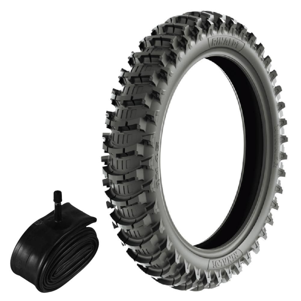 Kit Pneu Cr 250 Yz 450f Yz 250f 110/90-19 Rw45 Rinaldi + Câmara