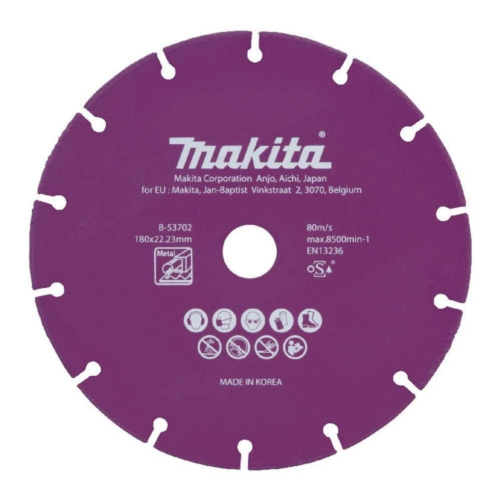 Disco De Corte Diamantado 180 X 1,6 X 22,23 Mm B-53702 Makita