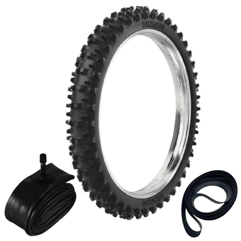 Kit Pneu Tornado Crf 230 80/100-21 Sr39 Rinaldi + Camara + Cinta