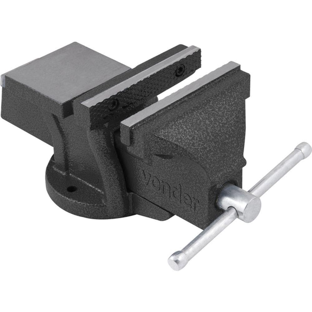 Torno Morsa Bancada N.8 Fixo Abertura 165mm Nodular Vonder