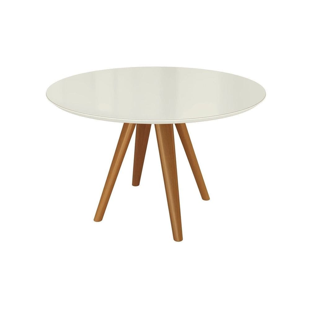 Mesa Duna para Sala de Jantar Premium Off White