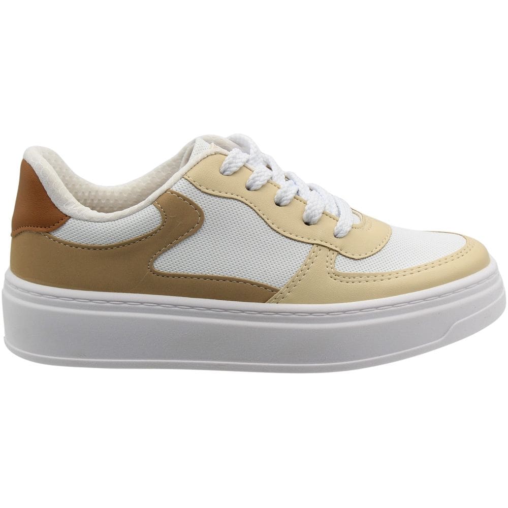 Tênis Plataforma Casual Beira Rio Texturizado Feminino