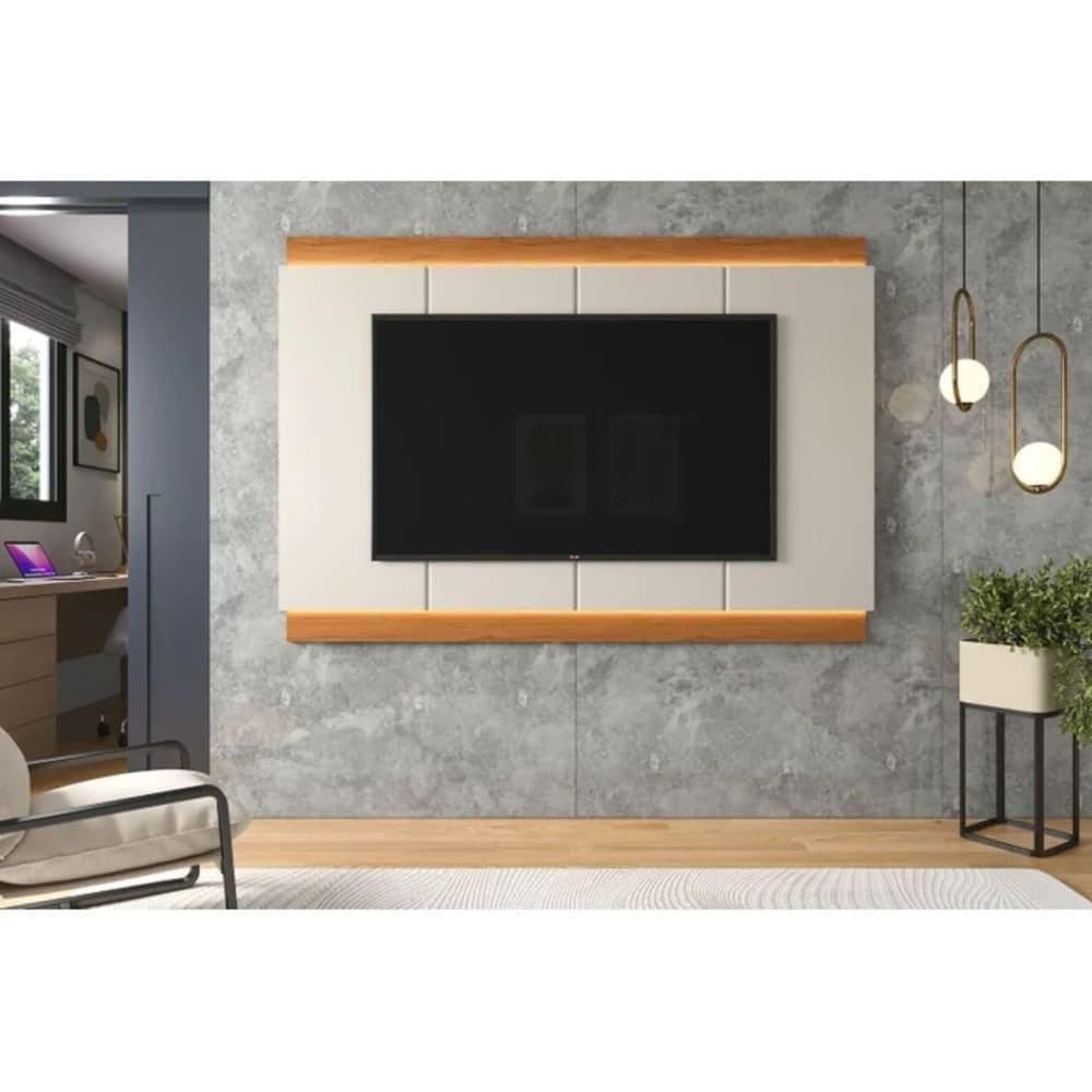 Painel Tv Finlandia Jequitiba/off White