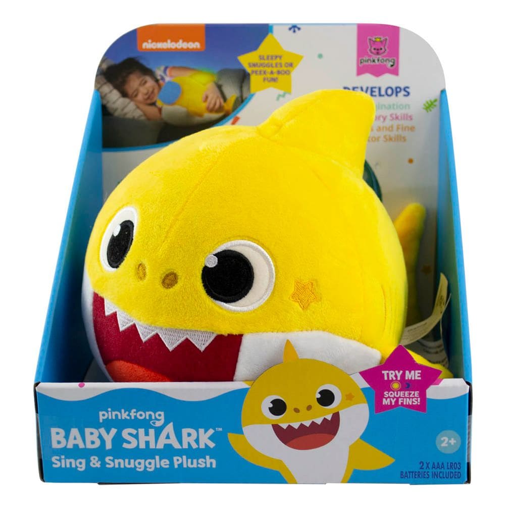 Baby Shark - Pelúcia Hora De Dormir