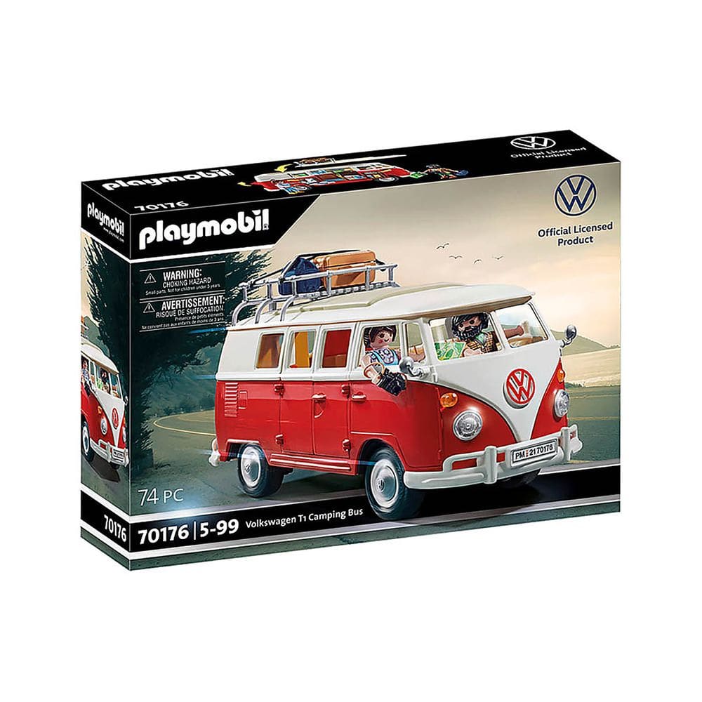 Playmobil - Kombi Com Bagageiro - Volkswagen - 70176
