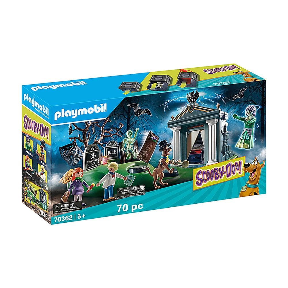 Playmobil - Aventura No Cemitério - Scooby-Doo! - 70362