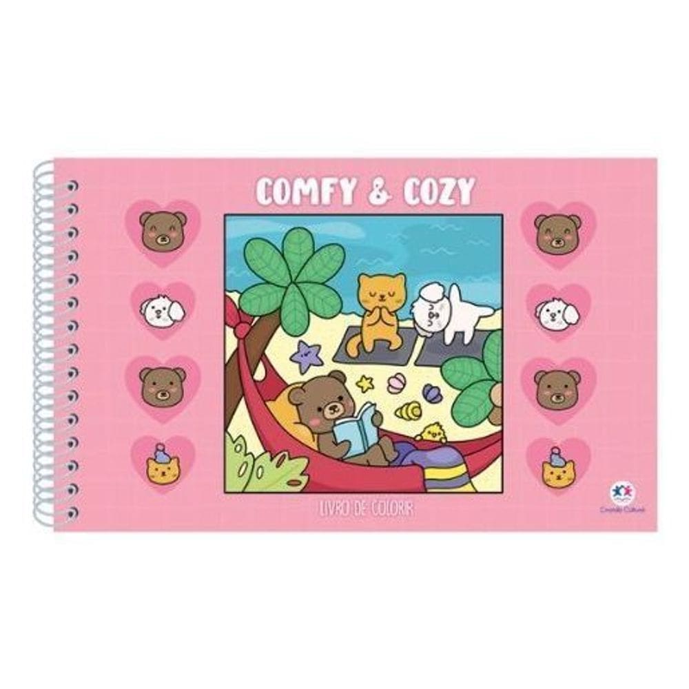 Comfy And Cozy - Livro De Colorir