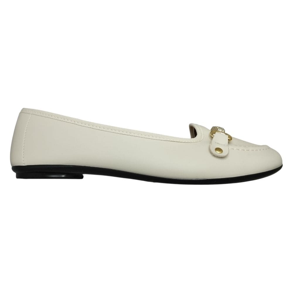 Sapatilha Feminina Moleca Bico Quadrado Dourado 5726.136