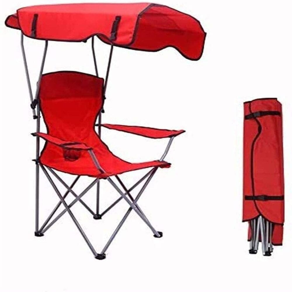 Cadeira Guarda Pesca Praia Sol Camping Banqueta Dobravel Grande Porta Copo Diretor 2 Em 1 Multiuso
