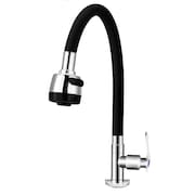 Torneira Modo Spray Metal Cromado Flexível Cozinha Bancada, Mesa FC-05