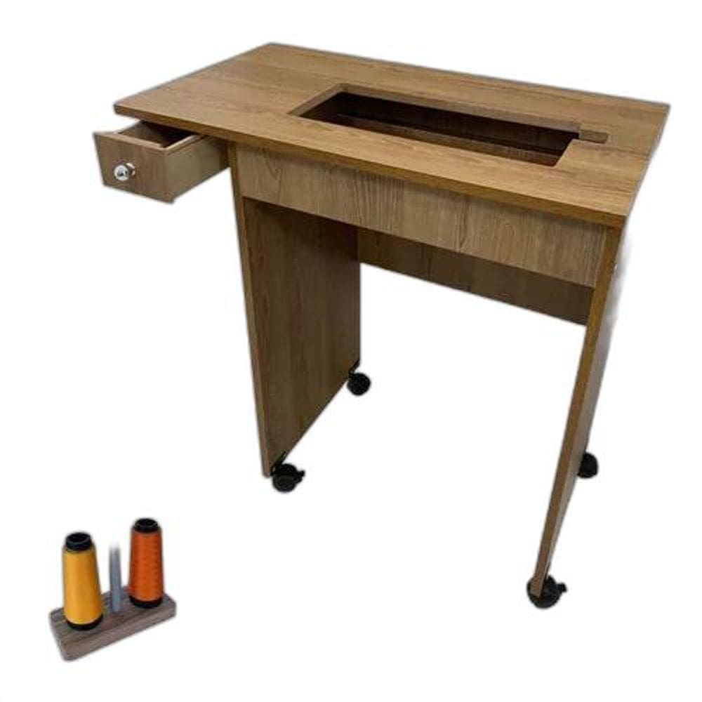 Mesa Tampo Bancada Máquina De Costura Singer Supreme