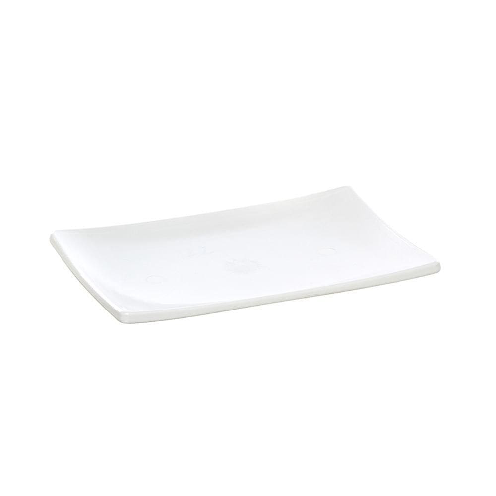 Prato Oriental Ret Branco PP Linha Tropical Vemplast