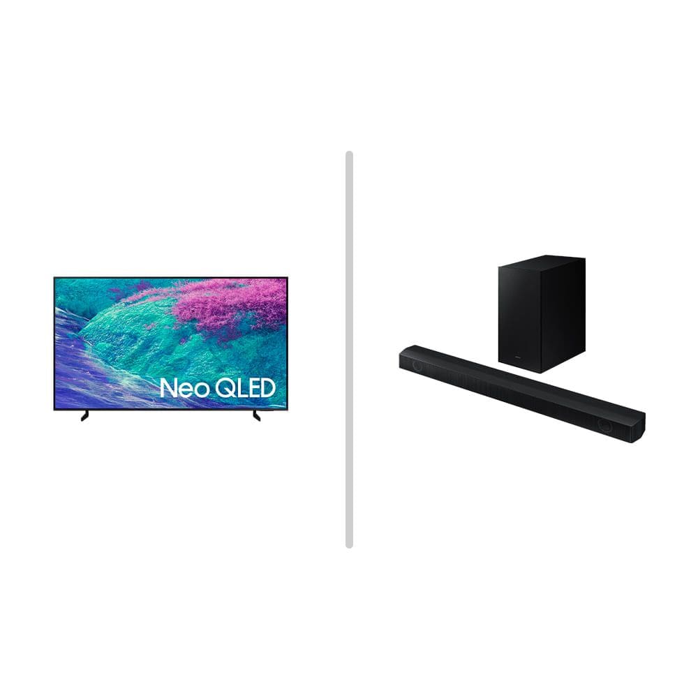 Combo Samsung Vision AI TV 55” NEO QLED 4K QN1EF + Soundbar Samsung HW-B550