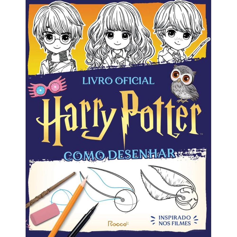 Harry Potter: como desenhar: Livro oficial