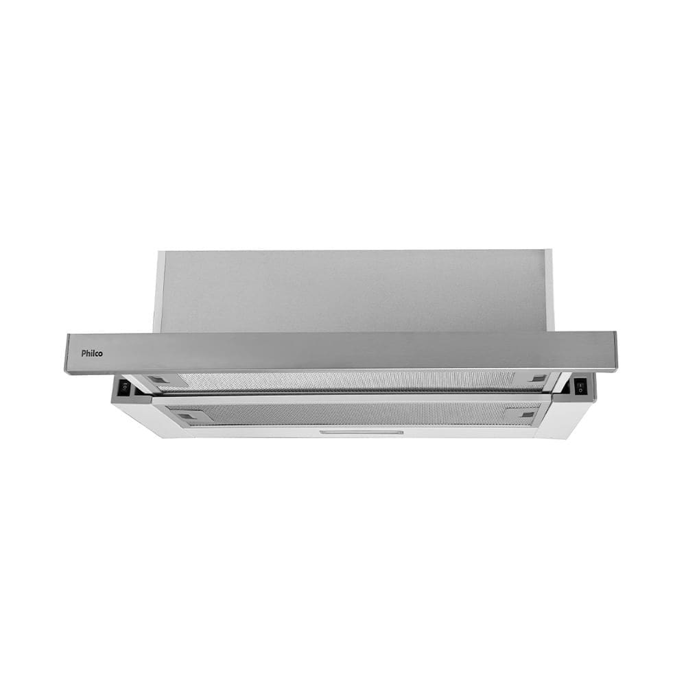 Depurador e Exaustor Philco PDR65I Inox 65cm Retrátil Com Dupla Filtragem 127v