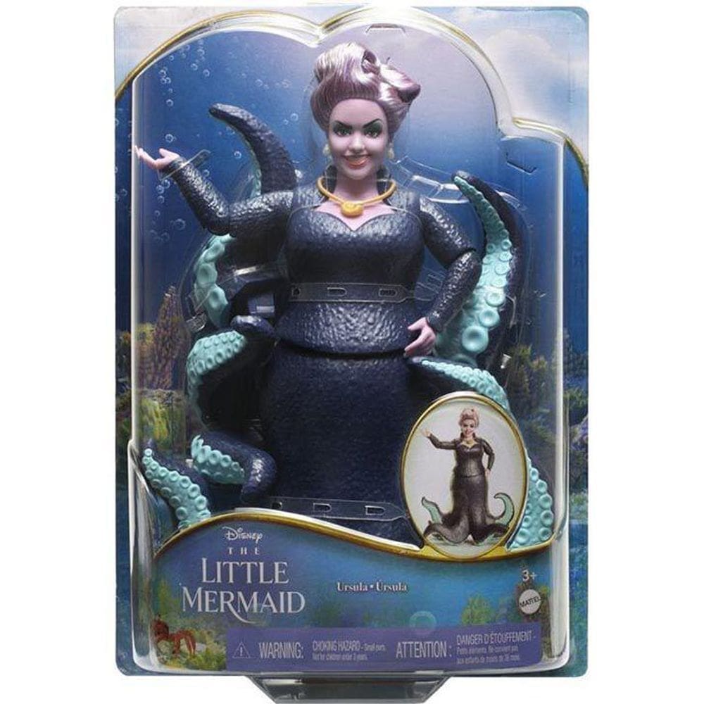 Boneca Ursula Filme A Pequena Sereia - Disney - Mattel HLX12