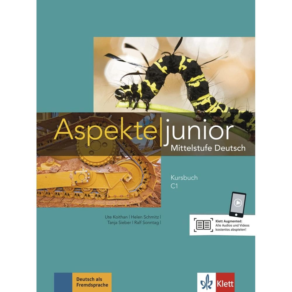 Aspekte Junior, Kursbuch mit Audios zum Download - C1: Mittelstufe Deutsch Capa comum – 15 março 2019 (Livrara Alemã)