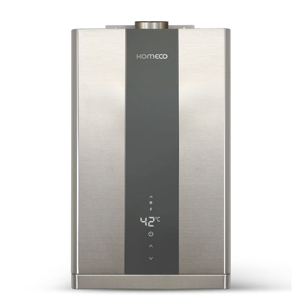 Aquecedor De Água Komeco Ko 21 Di Home 21 litros Inox Gás Glp