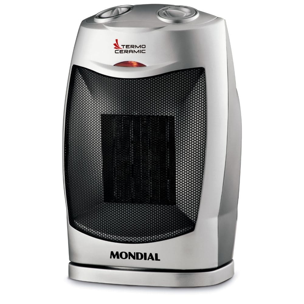 Aquecedor Elétrico Portátil Mondial Termo Ceramic A-05 2 em 1 1500W Preto/Prata 220V