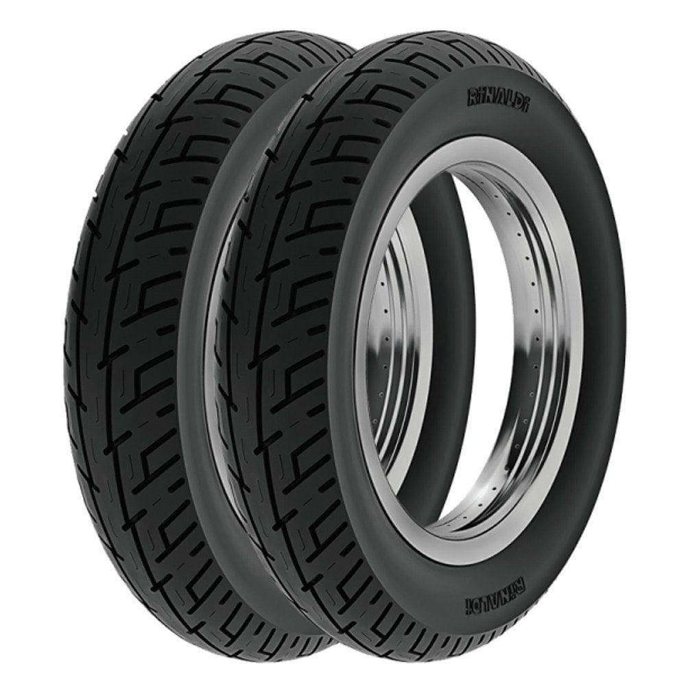 Par Pneu Scooter 350-10 + 300-10 Bs32 Rinaldi