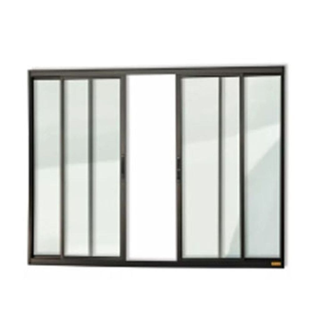 Vitro 4 Folhas Aluminio Preto 1,00x1,20 S/grade