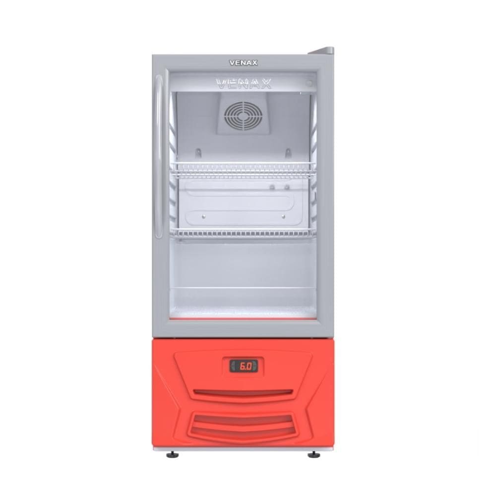 Expositora de Bebidas Venax 82L vvcd100 Vermelho