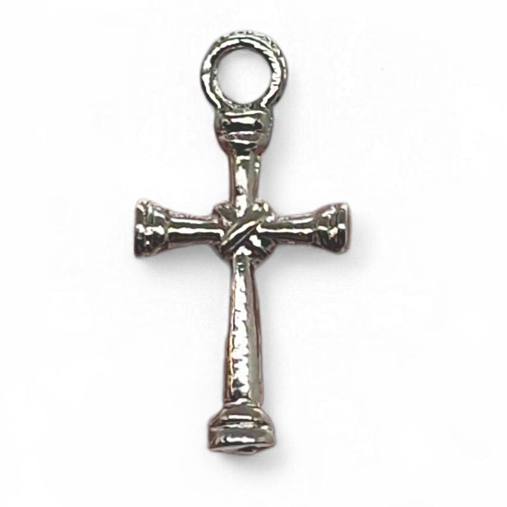 Pingente Cruz Detalhada Prata Proteção e Ajuda Espiritual