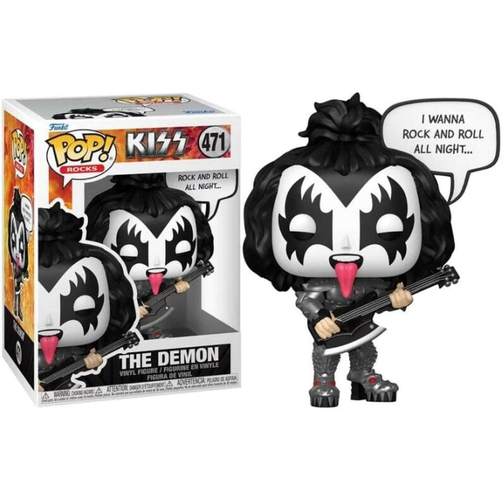 Funko Pop Rocks Kiss Sayings The Demon 471