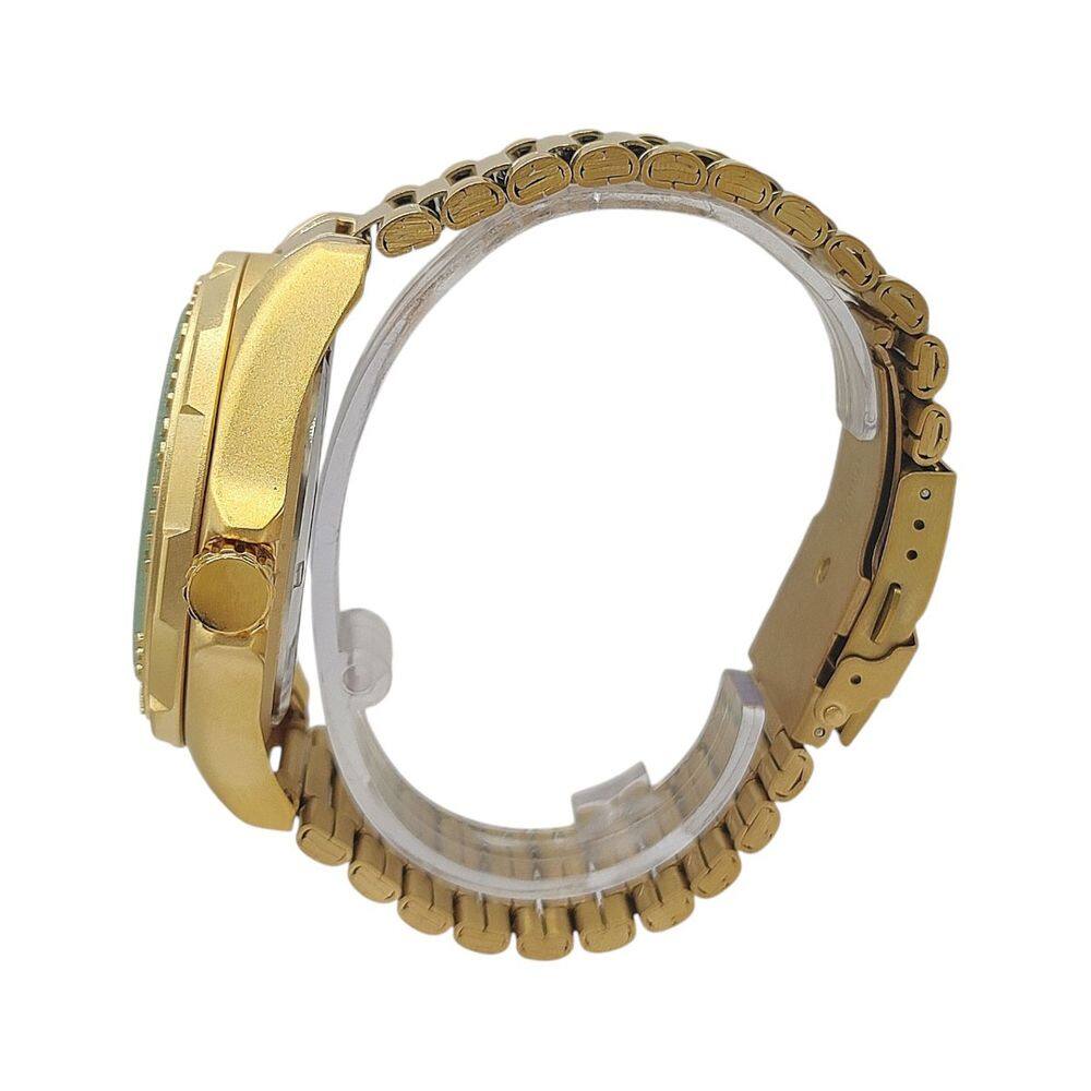 Relógio Atlantis Analógico Grande Dourado Resistente | Extra