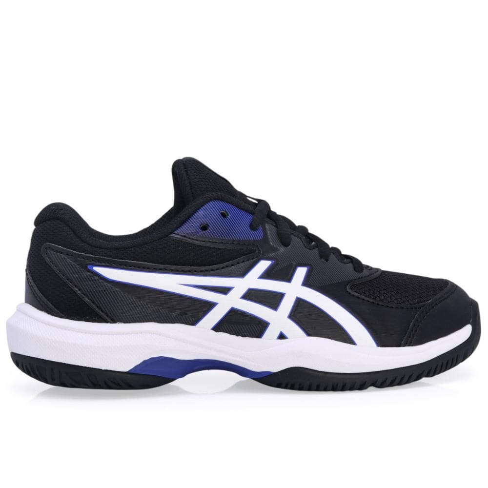 Tênis Asics Gel Game GS Infantil Preto e Branco