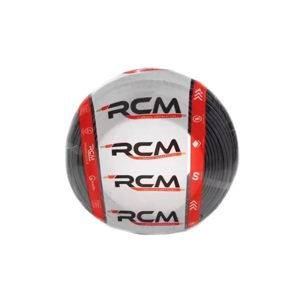 Cabo Flexível PP RCM 5 vias 1,5mm 1KV 100 Metros Preto