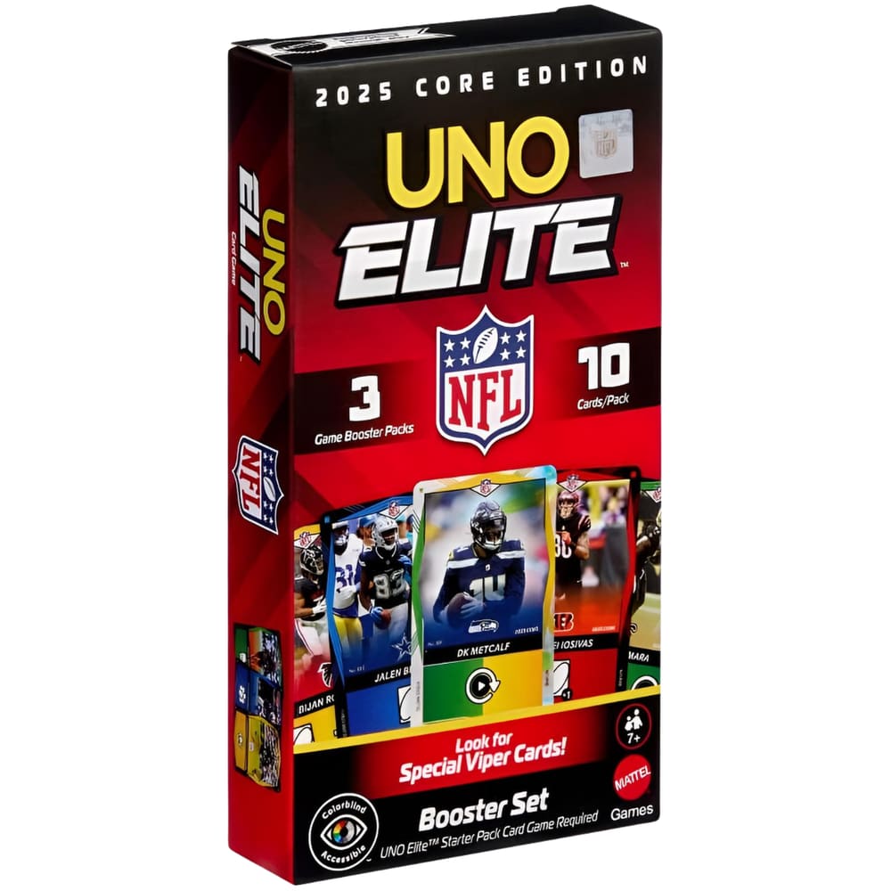 Jogo de Cartas Uno Elite NFL Extenção JHG47 Mattel
