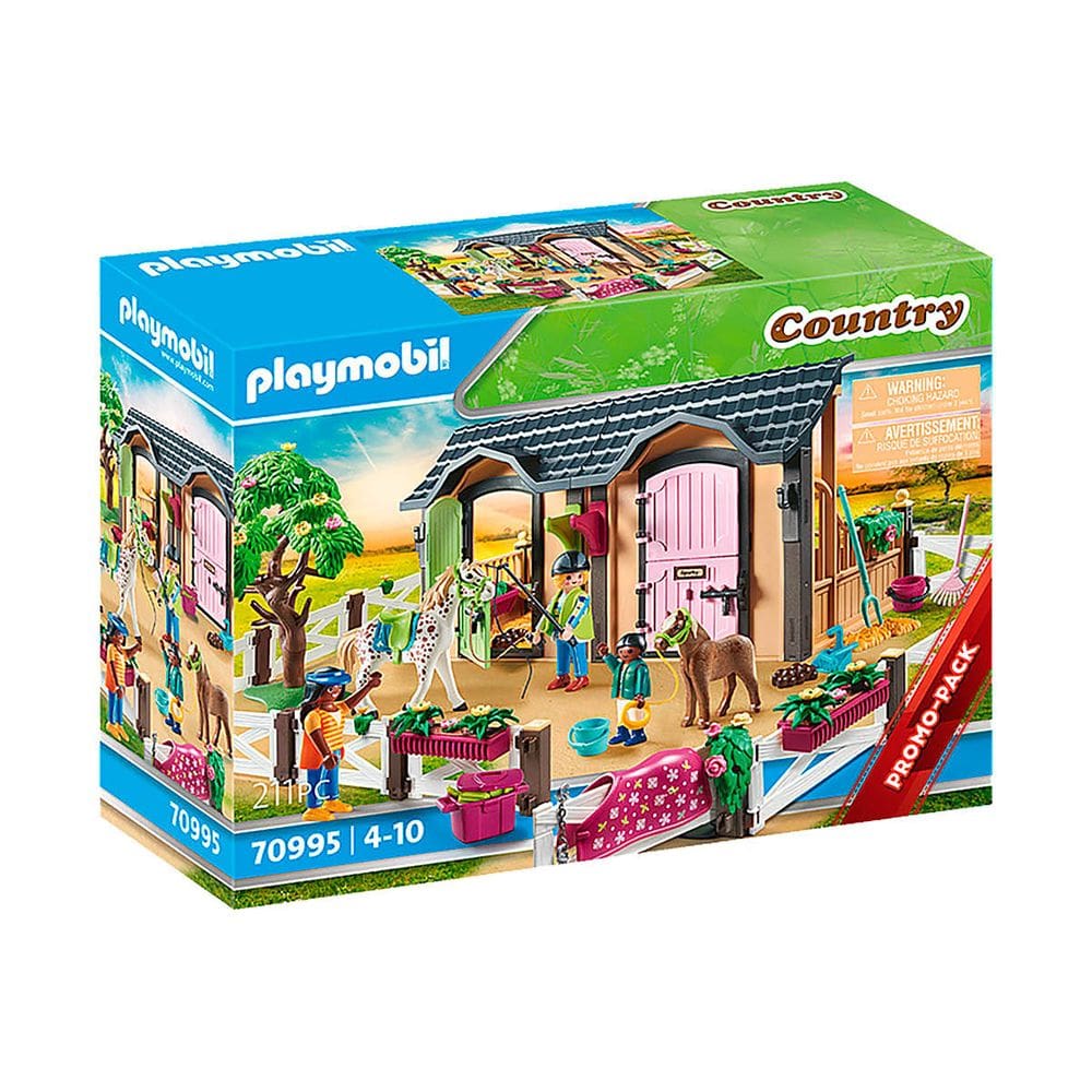 Playmobil - Aulas De Equitação - Country - 70995