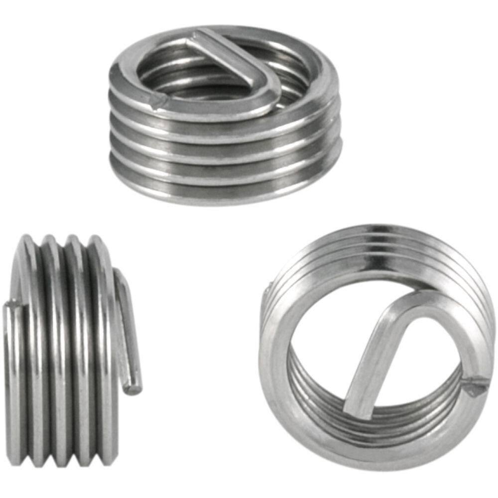 Inserto Roscado M8 X 8 Mm Com 10 Peças Vonder