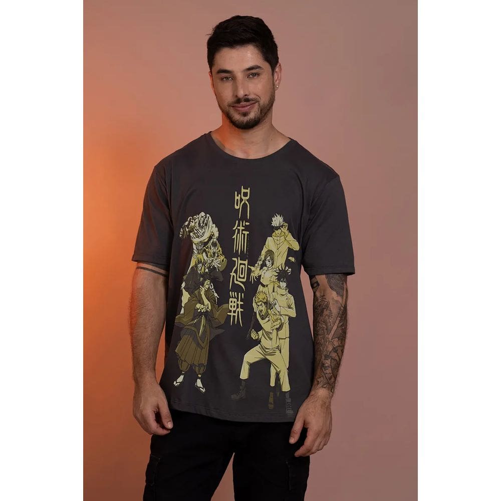 Camiseta Jujutsu Kaisen - Arco De Shibuya - Piticas