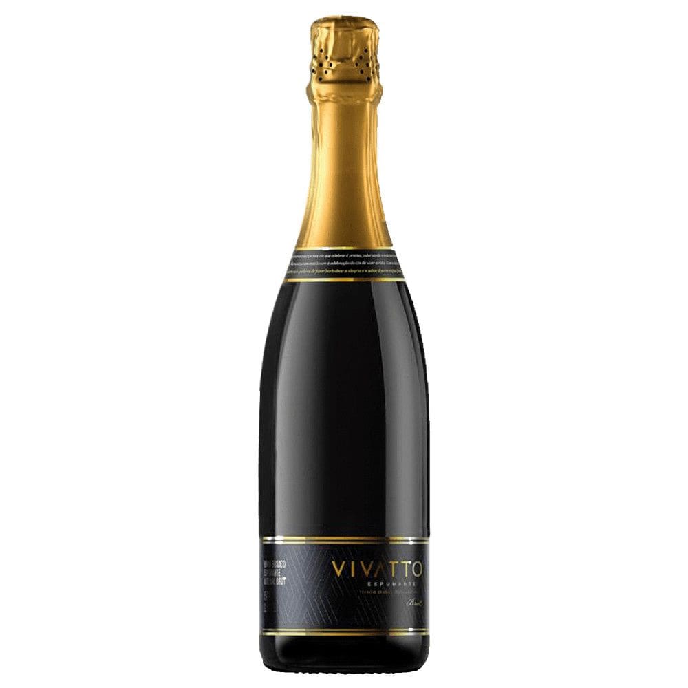 Vivatto Brut Espumante Branco Brasileiro Chardonnay 750ml