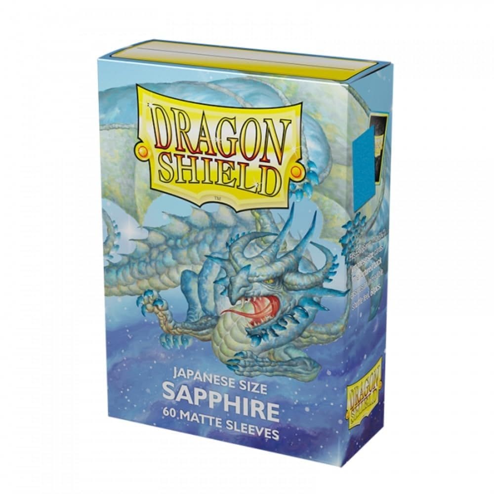 Capa para cartas Arcane Tinmen Dragon Shield Matte Sapphire 60CT