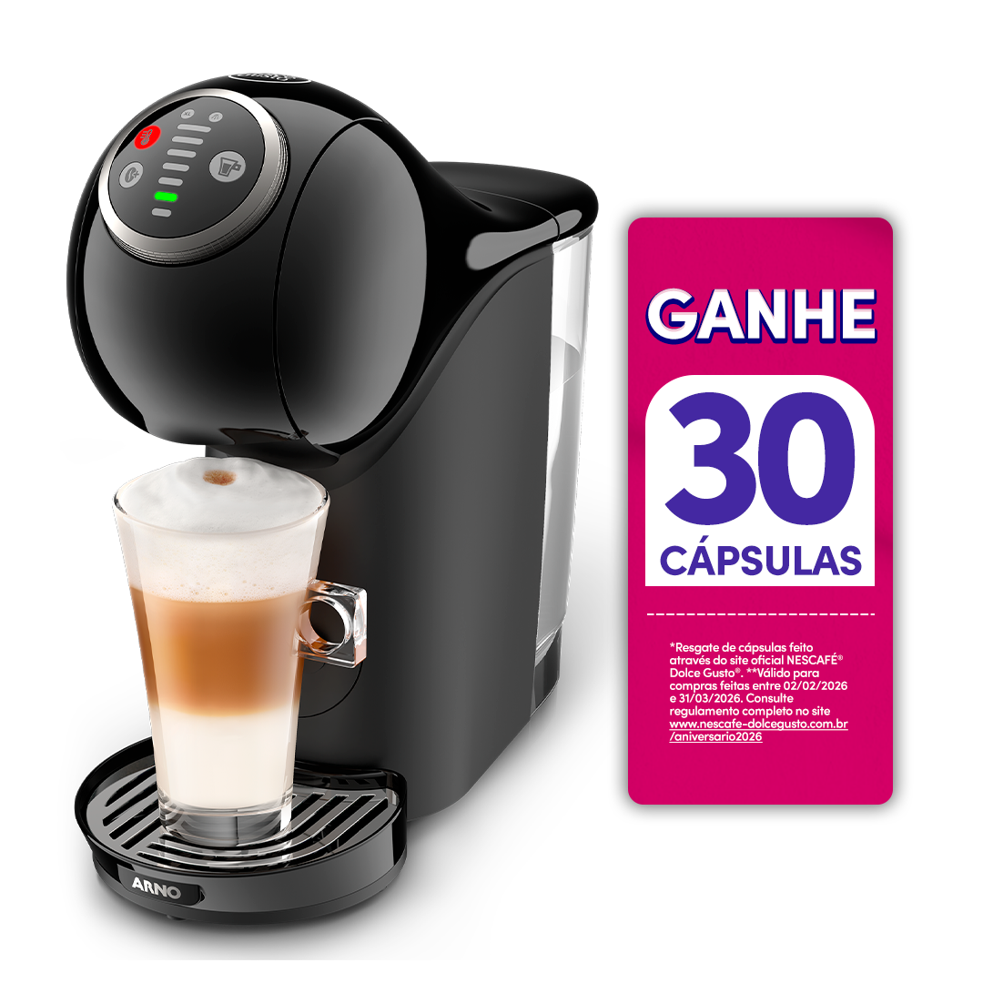 Cafeteira Nescafé Dolce Gusto Genio S Plus Preta 110v