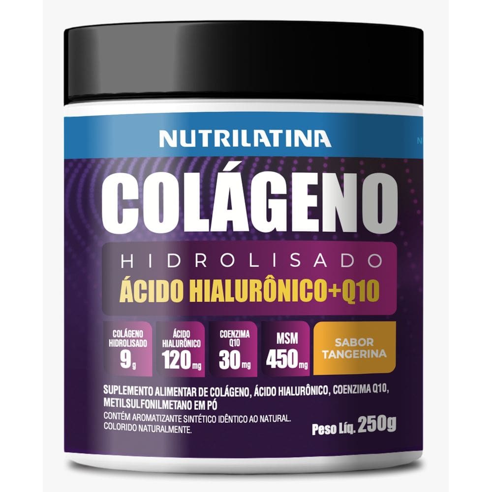 COLÁGENO HIDROLISADO TANGERINA ICE Nutrilatina – 250g