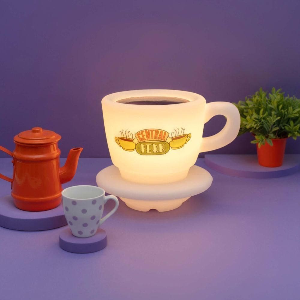 Luminária 3d De Mesa Xícara Central Perk - Nostalgia De Friends