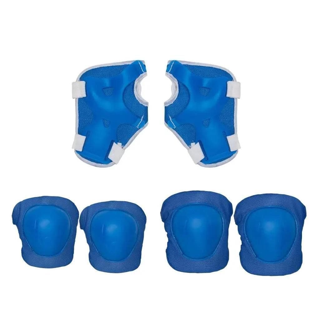 Kit Infantil Equipamento Protecao Esportes Radicais Joelheira Cotoveleira Pulso Skate Bike Patins
