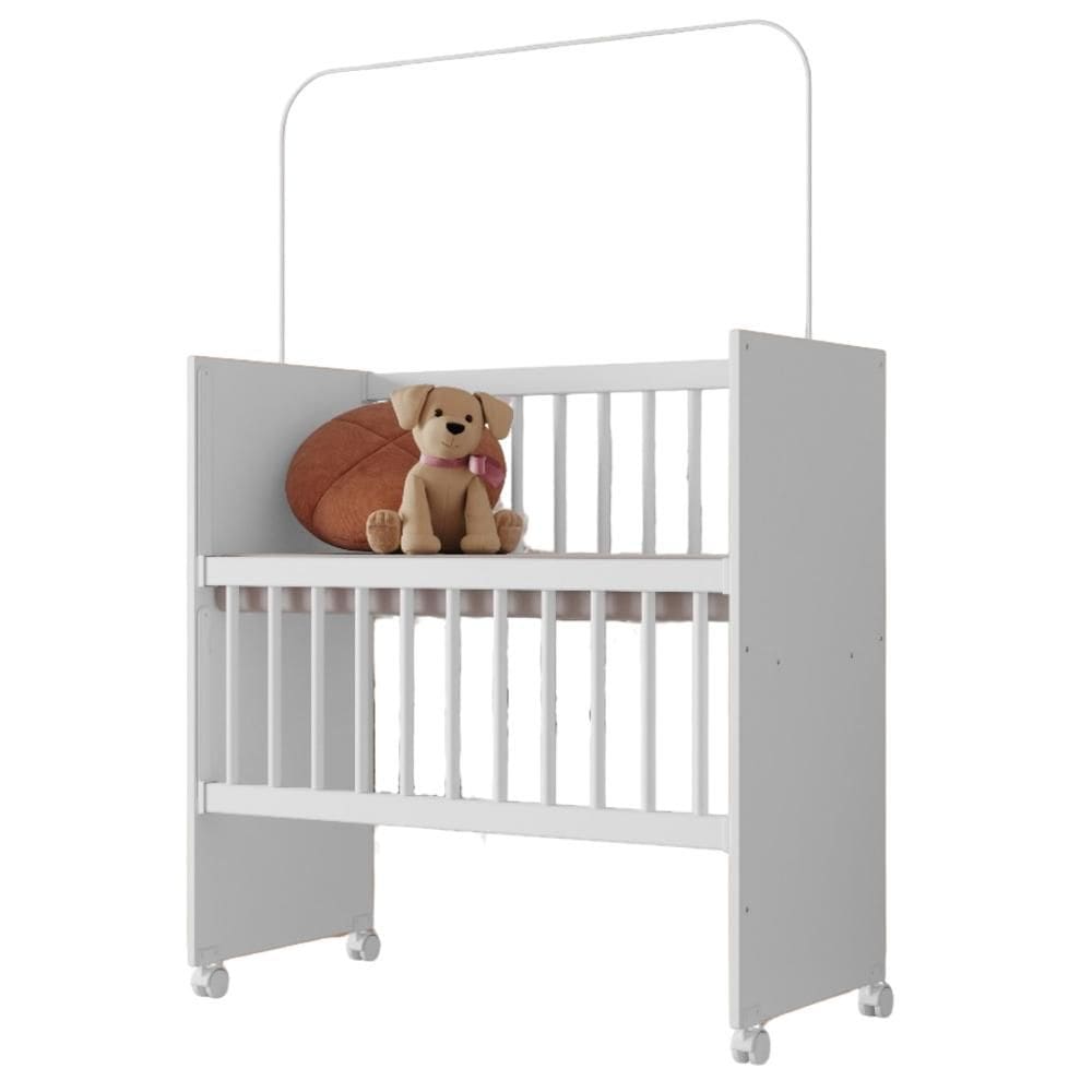 Mini Berço Grade Movel Rodizios Encanto VDECOR