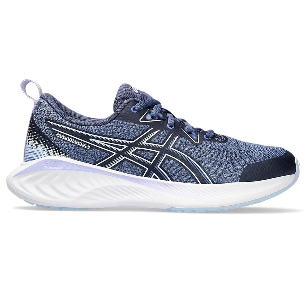 Tênis Asics Gel-Cumulus 25 Gs Feminino - Azul+Lilás