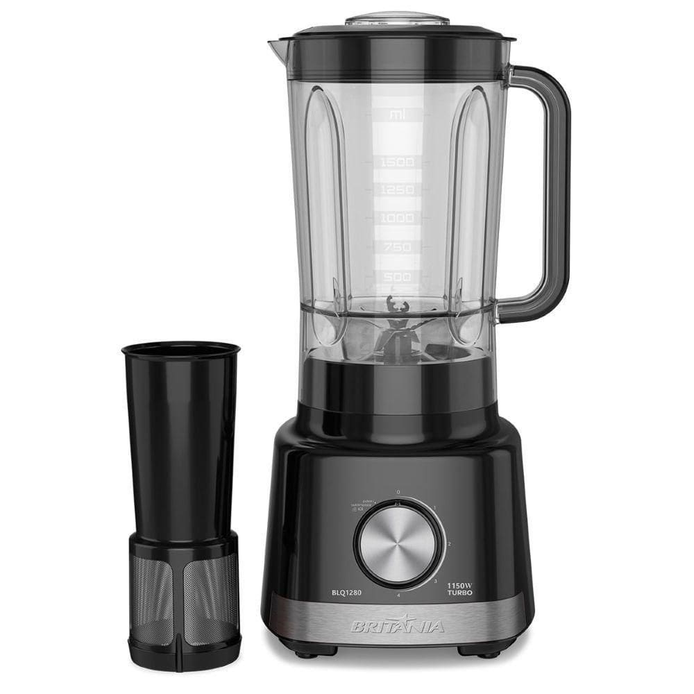 Liquidificador Blq1280p 1150W Britânia Preto 2,7l 110V