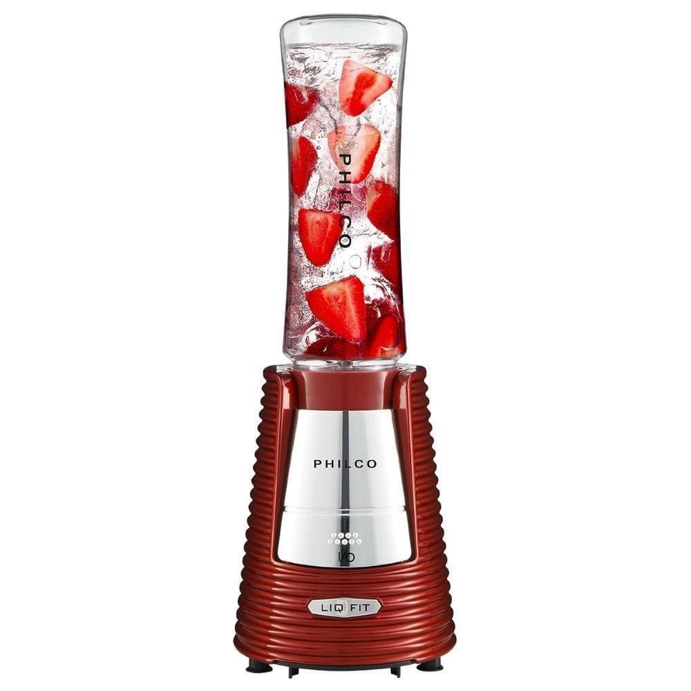 Liquidificador Fit Retrô 300W Philco Vermelho 220V