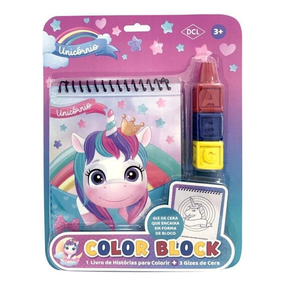 Color Block - Unicórnio