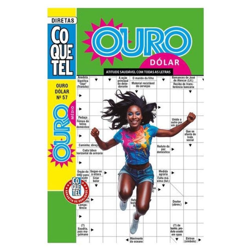 Palavras-Cruzadas Diretas Coquetel Ouro Dólar 57 - Vol. 56