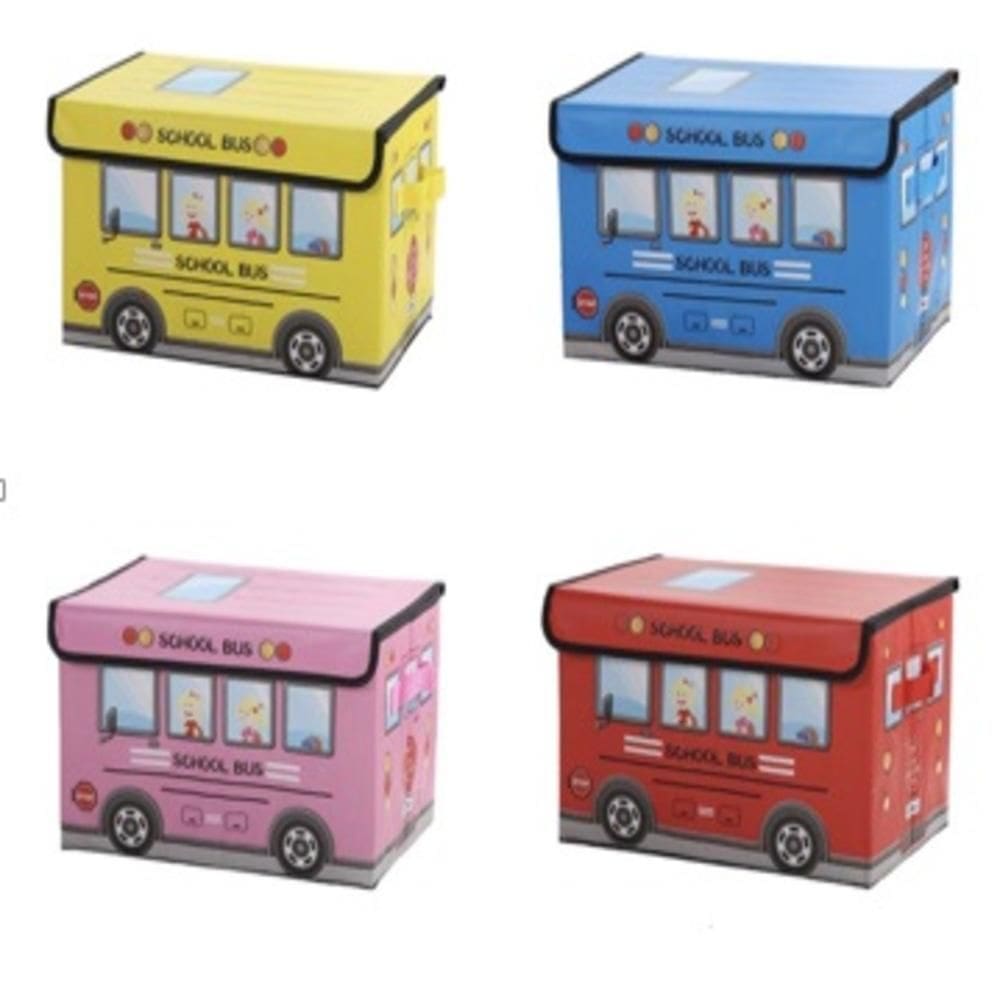 Baú Caixa Organizadora De Brinquedos Infantil Puff Roupa Sapato Porta Treco Multiuso Menino Menina