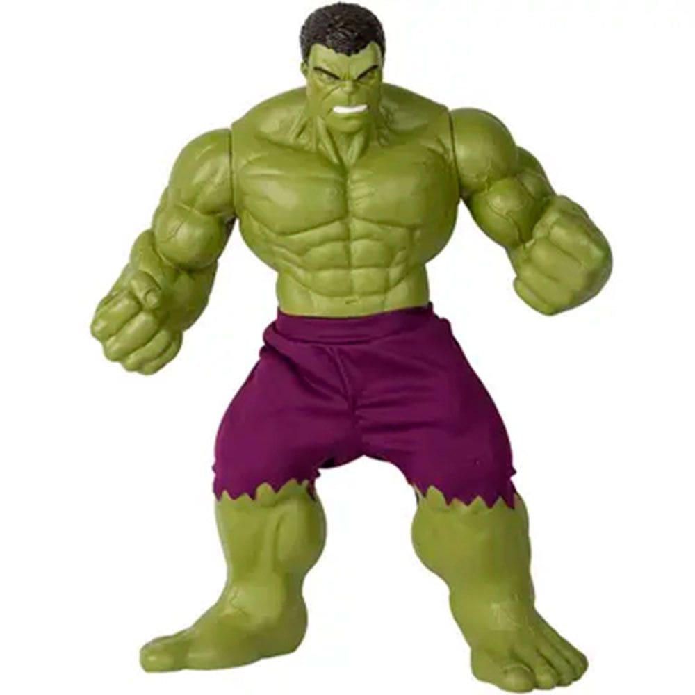 Boneco Articulado Hulk Revolution 45 cm Vinil Mimo Toys