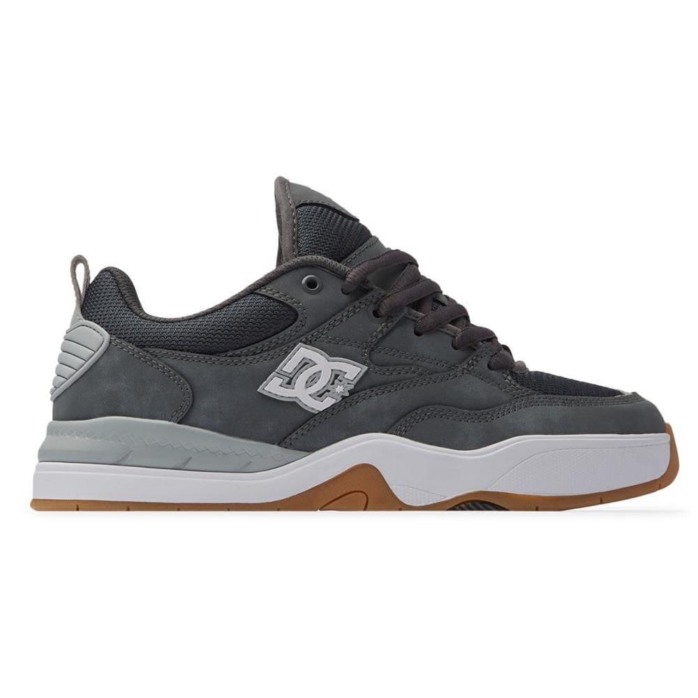 Tênis DC Shoes Ascend Imp SM26 Masculina Dark Grey/White